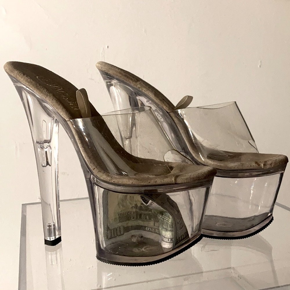 PLEASER dance heels